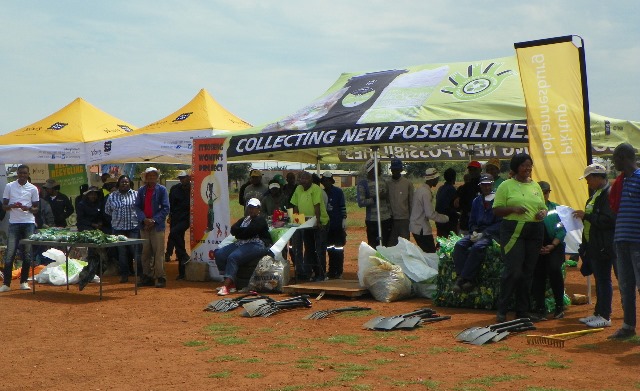 Global recycling day Joburg with CYNESA